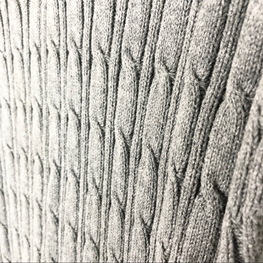 Liz Claiborne 100% Cotton Cable knit Sweater - Picture 4 of 7